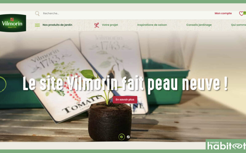 Vilmorin consolide sa stratégie digitale, à travers un nouveau site web marchand