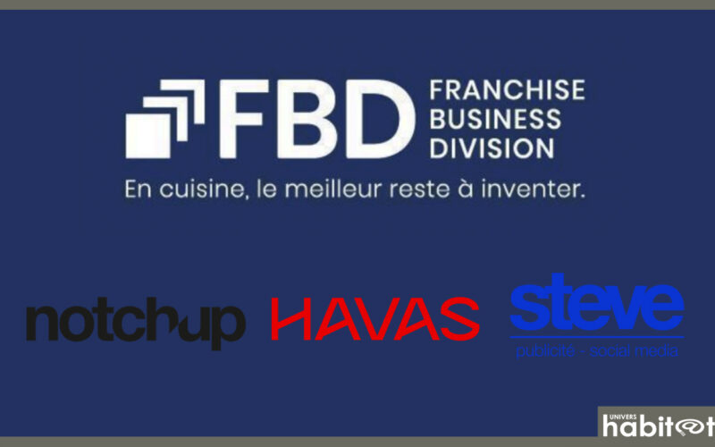 Le Groupe FBD repense la communication de Cuisine Plus, Ixina et Cuisines Références avec 3 nouvelles agences