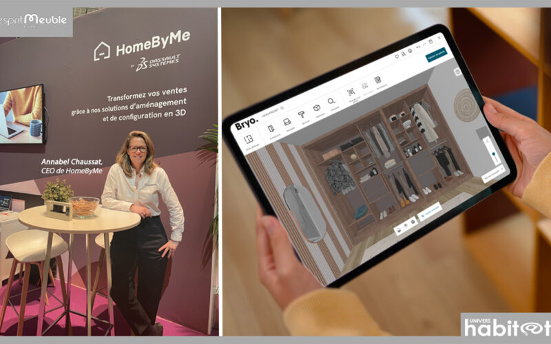 HomeByMe présente une innovation au service de l’expérience client et des professionnels de l’habitat [EspritMeuble 2024]
