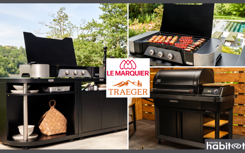 Le Marquier et Traeger innovent dans les planchas, les barbecues et les cuisines extérieures