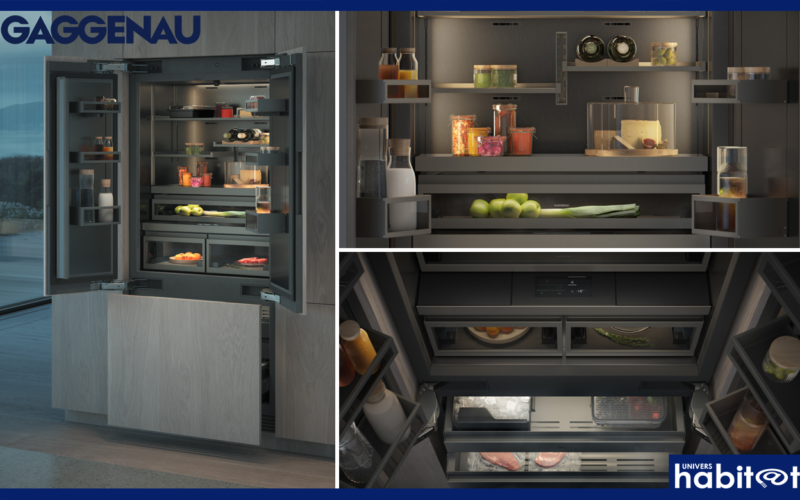Gaggenau lance la nouvelle génération de Vario, son réfrigérateur haut de gamme