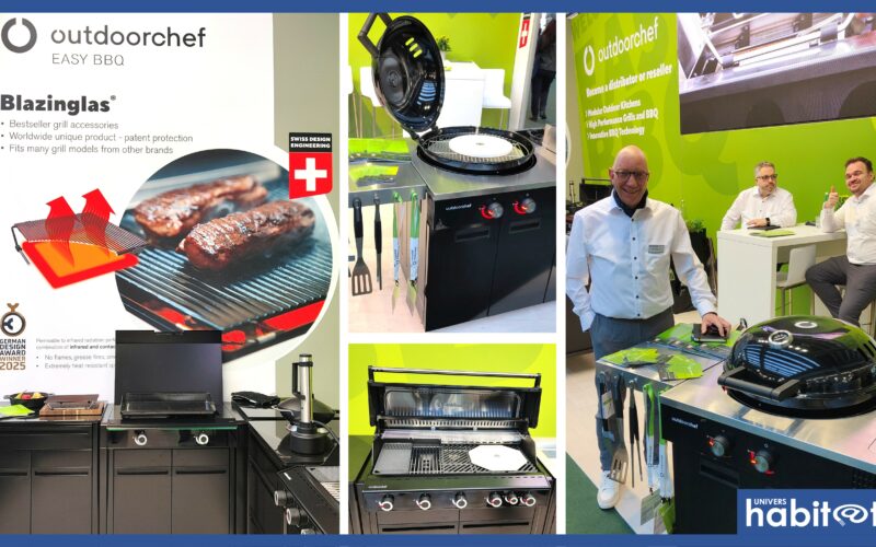 Avec Heat et Lugano, Outdoorchef bouscule l’univers des barbecues et des cuisines extérieures [Ambiente]