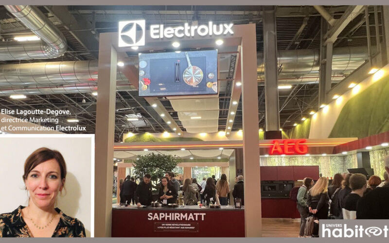 « Le Groupe Electrolux répond aux attentes d’un marché en pleine évolution », Elise Lagoutte-Degove, directrice Marketing et Communication Electrolux