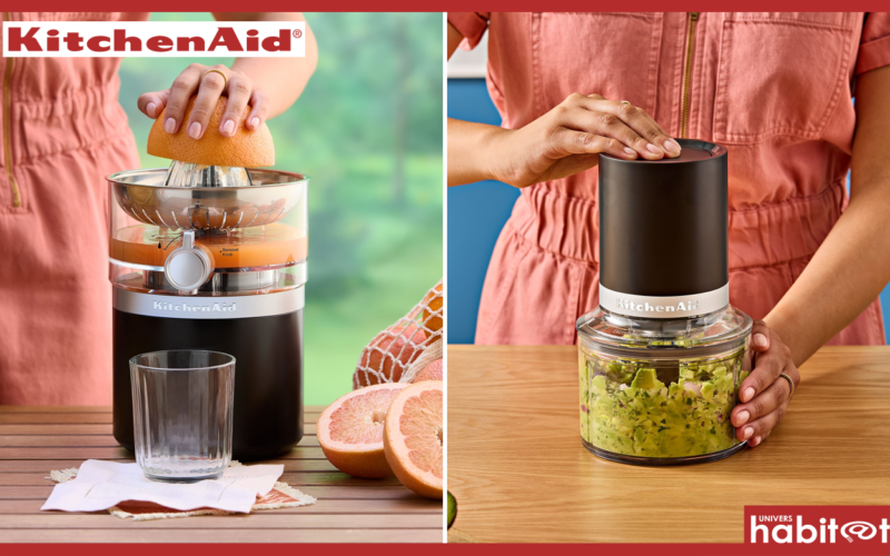 KitchenAid ajoute un presse-agrumes et un mini hachoir à sa gamme sans fil Go