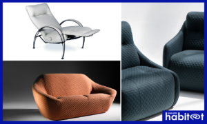 Neology présente ses modèles de canapés et fauteuils de designer