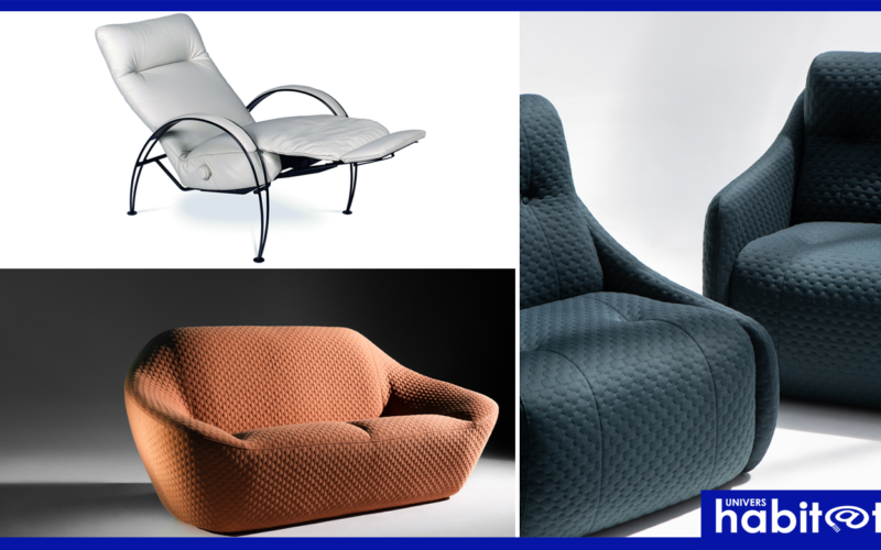 Neology présente ses modèles de canapés et fauteuils de designer