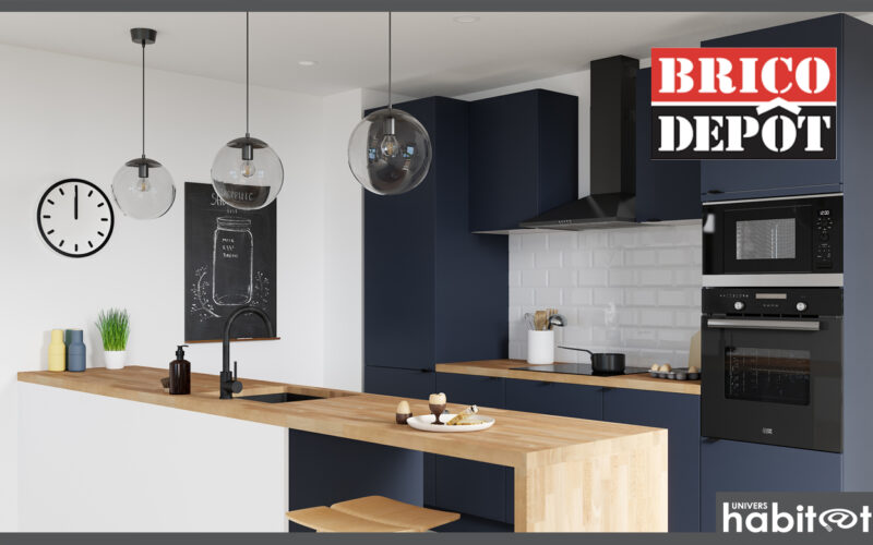Brico Dépôt transforme la cuisine en espace de vie