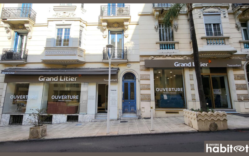 Grand Litier s’implante à Beausoleil à travers un concept adapté aux centres-villes