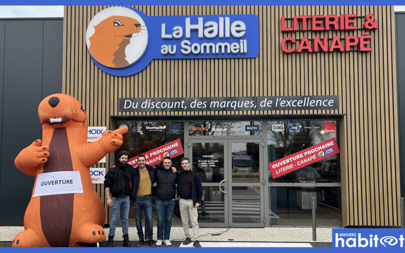 La Halle au Sommeil poursuit son expansion avec une nouvelle ouverture à Saintes