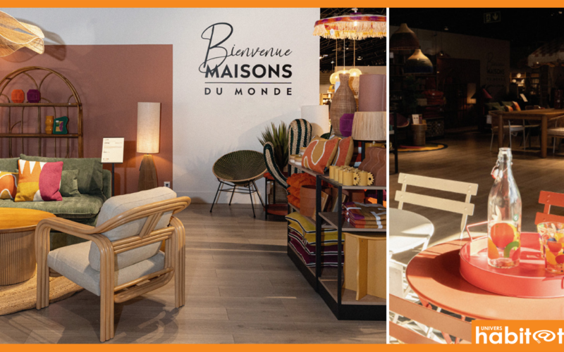 Maisons du Monde actualise 17 magasins à son nouveau concept, dont 4 avec un espace pro