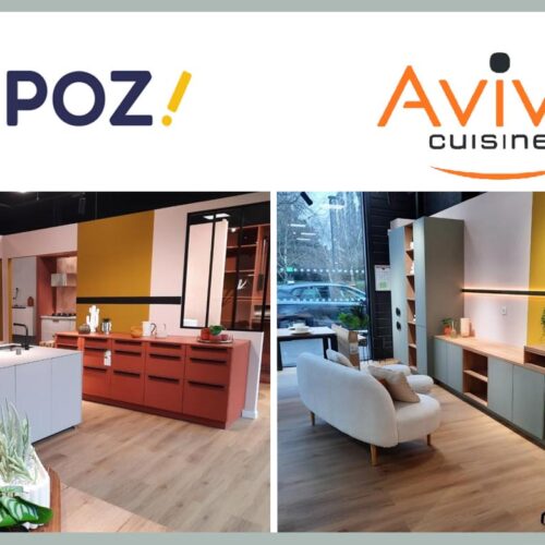 Wipoz livre un showroom Aviva clé en main à Fresnes