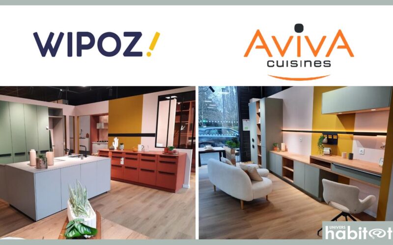 Wipoz livre un showroom Aviva clé en main à Fresnes