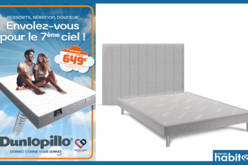 Dunlopillo lance le matelas Cirrus via l’opération 7ème Ciel