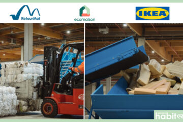 RetourMat lance un centre de recyclage de matelas dans l’Aveyron, avec Ecomaison et Ikea
