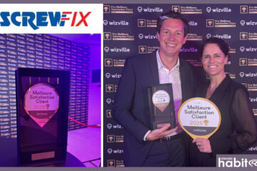 Screwfix, lauréate du prix de la meilleure satisfaction client par Wizville