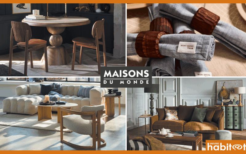 Maisons du Monde dévoile sa collection Automne-Hiver et s’associe au chef Mory Sacko