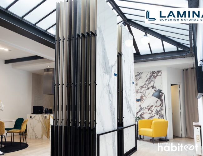 Laminam inaugure son nouvel atelier parisien, un espace dédié aux professionnels de l’architecture et du design