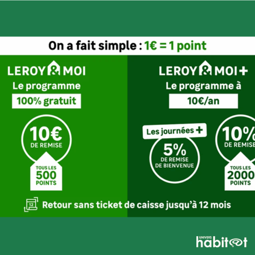 Leroy Merlin lance Leroy&Moi+, son programme fidélité nouvelle formule