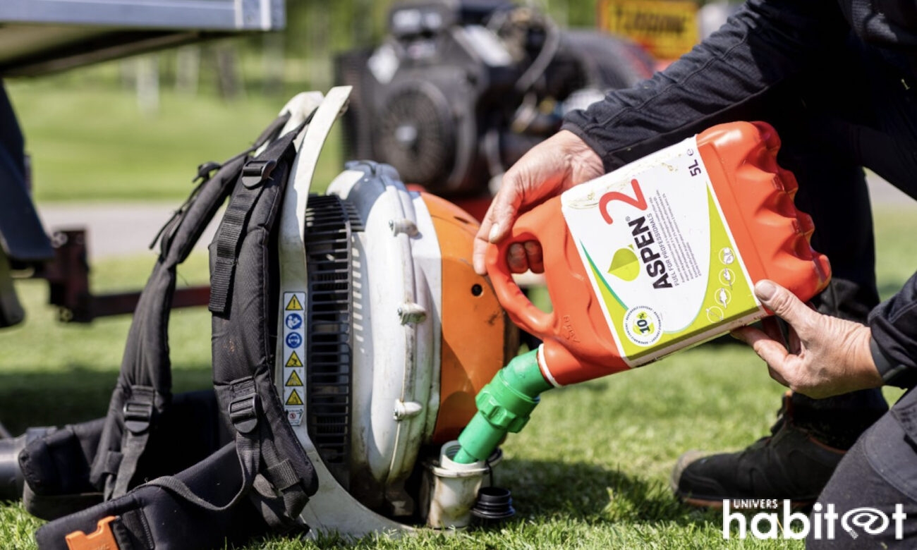 Aspen présente ses essences alkylates pour l’entretien du jardin