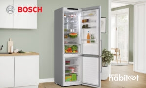 Bosch présente son nouveau réfrigérateur combiné Série 6 : une solution éco-efficace et durable