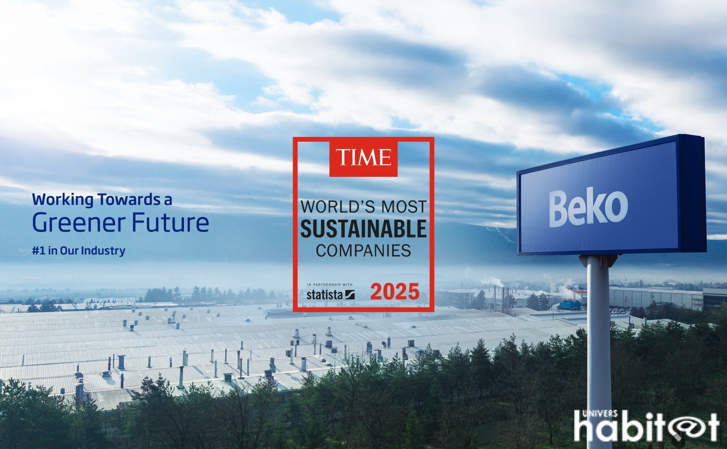 Beko parmi les entreprises les plus durables au monde selon le Time Magazine