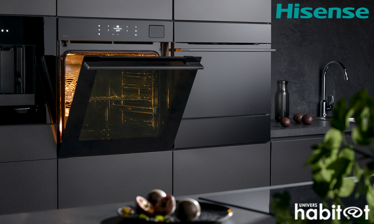 Hisense lance le four multifonction Hi8, avec mode vapeur et air fryer