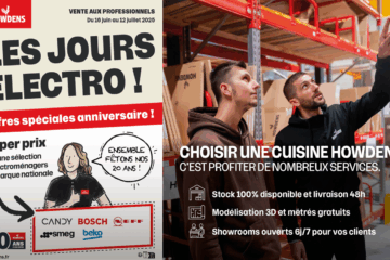 Howdens célèbre ses 20 ans en France et en Belgique