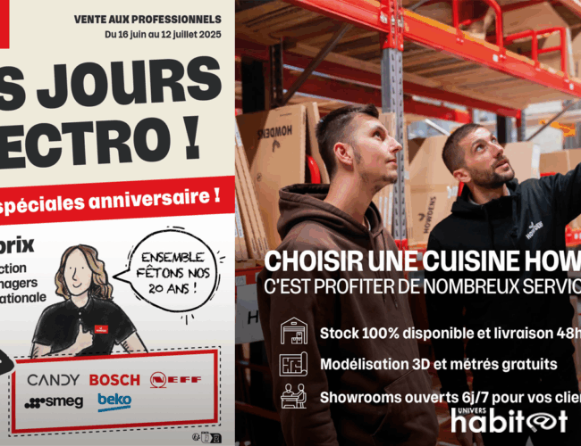 Howdens célèbre ses 20 ans en France et en Belgique