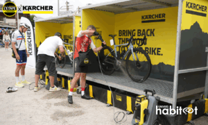 Kärcher renouvelle son partenariat avec l’Étape du Tour de France