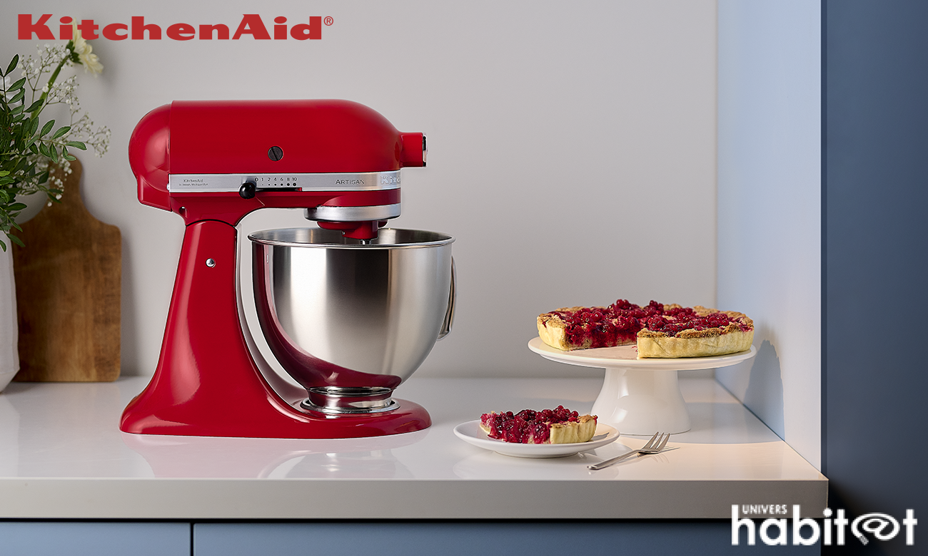 KitchenAid célèbre son histoire pour les 30 ans de son coloris Rouge Empire