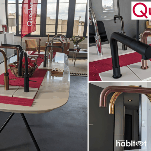 Le mitigeur à eau bouillante Quooker fait son arrivée en France