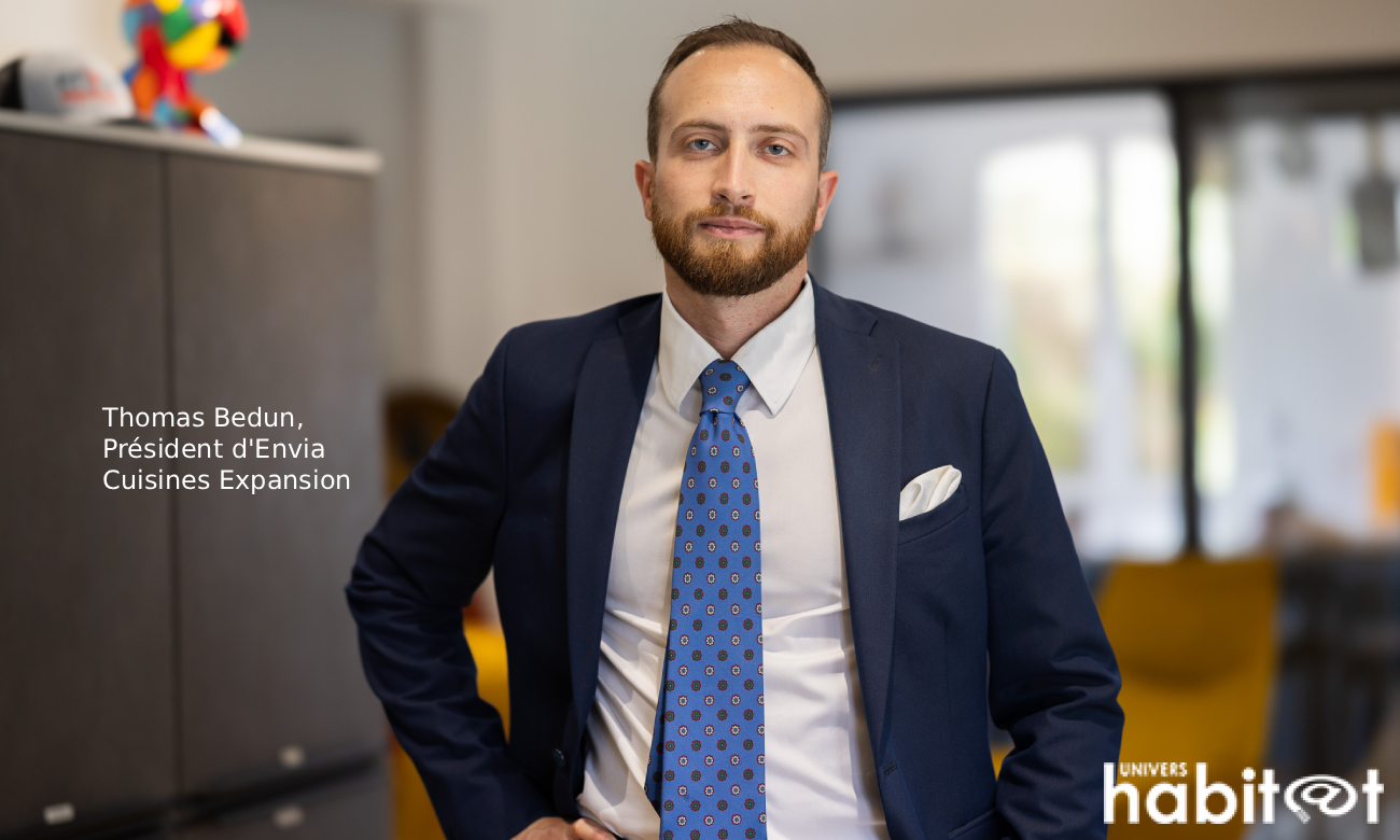 Thomas Bedun devient président d’Envia Cuisines Expansion