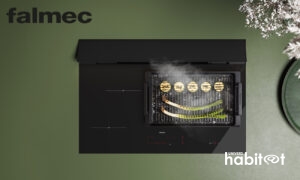 Falmec optimise l’espace avec la nouvelle plaque aspirante Brera 75
