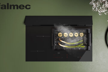 Falmec optimise l’espace avec la nouvelle plaque aspirante Brera 75