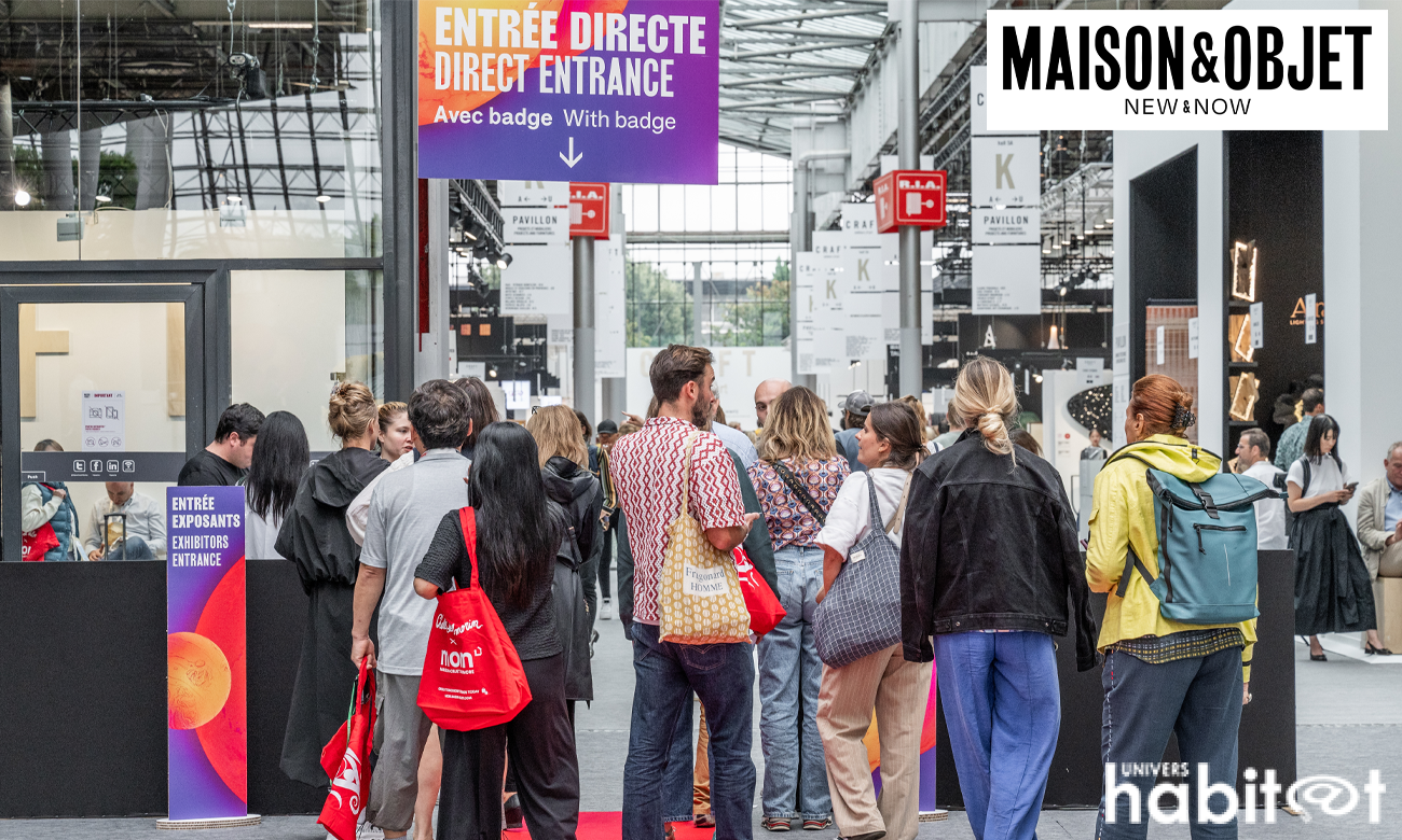 La prochaine édition de Maison & Objet, du 4 au 8 septembre, se dessine