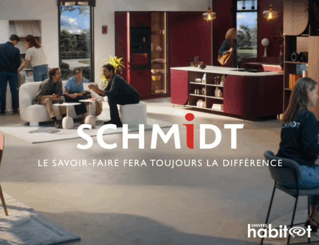Schmidt renouvelle sa communication autour du savoir-faire