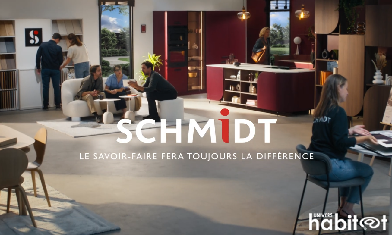 Schmidt renouvelle sa communication autour du savoir-faire