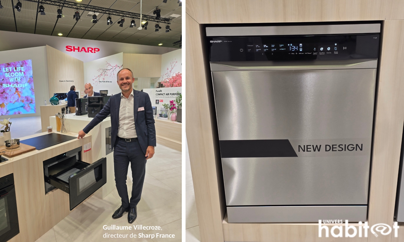Sharp : Nouveau micro-ondes et design pour la gamme Edge [IFA 2025]