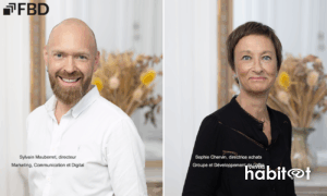 Sophie Chervin, directrice achats Groupe et Développement de l’offre & Sylvain Mauberret, directeur Marketing, Communication et Digital, Groupe FBD : « Nous voulons parler honnêtement à nos clients, en leur proposant toujours mieux »