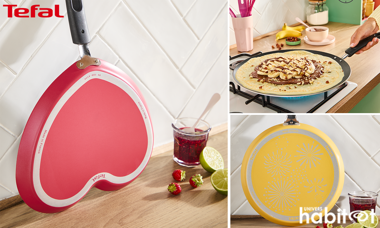 Tefal redonne des couleurs à la Chandeleur avec une nouvelle collection de poêles à crêpes