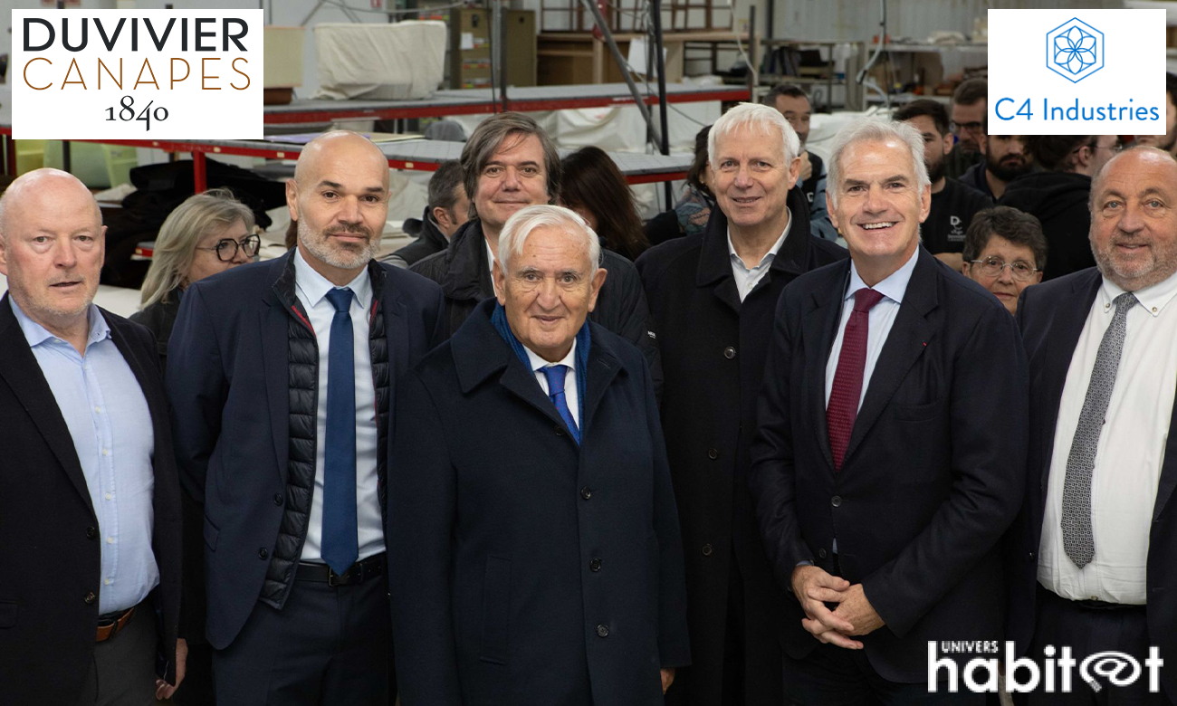 Duvivier Canapés rejoint le groupe C4 Industries