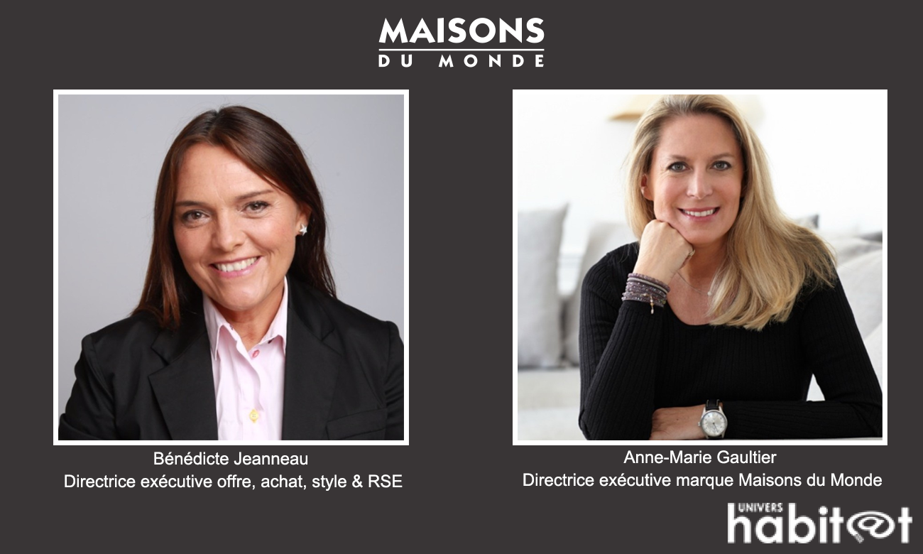 L’exécutif de Maisons du Monde accueille deux nouvelles directrices