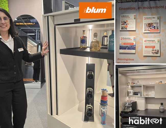 Blum : de nouvelles solutions de portes coulissantes et un ancrage européen [ESPRITMEUBLE]