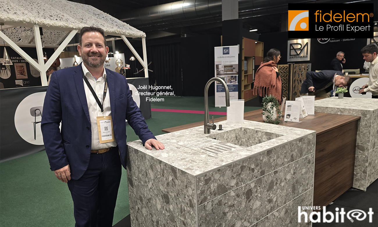 Joël Hugonnet, directeur général de Fidelem : « La curiosité et l’intérêt des visiteurs pour nos solutions ont été particulièrement encourageants » [ESPRITMEUBLE]