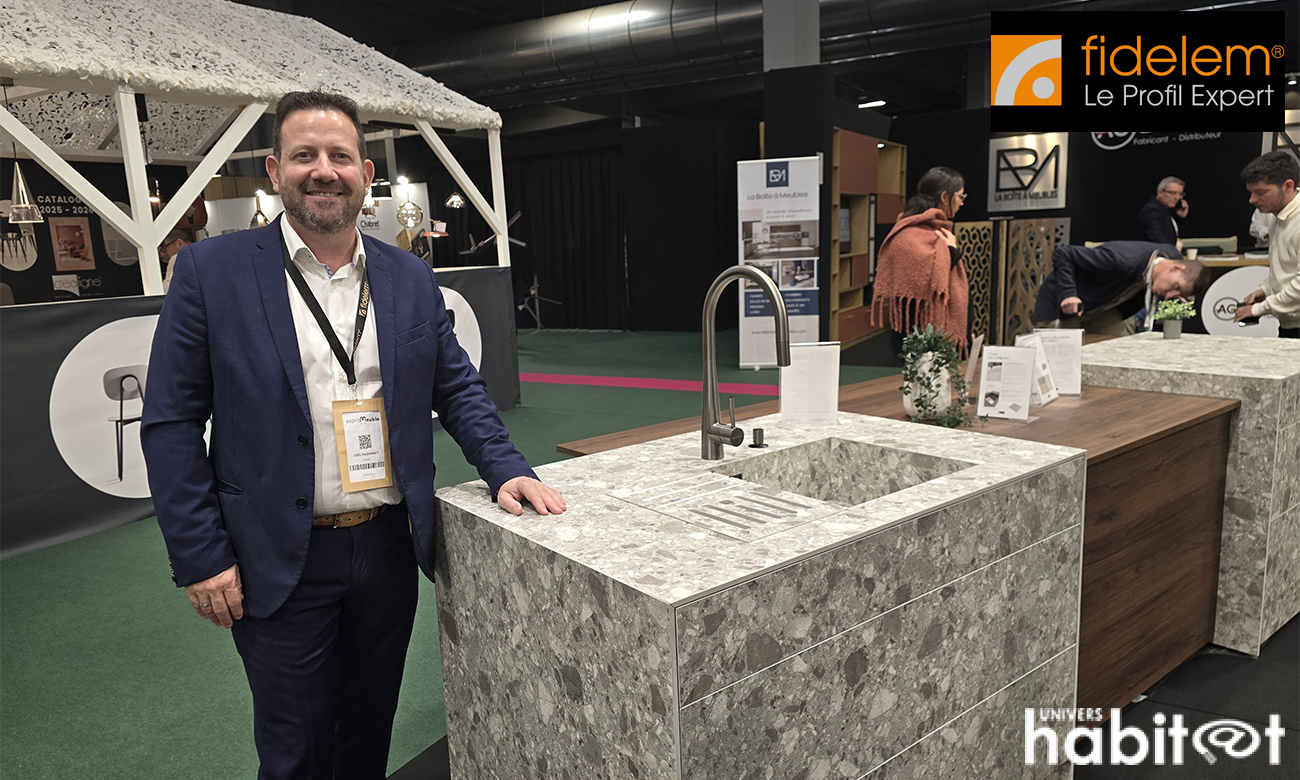 Joël Hugonnet, directeur général de Fidelem : « La curiosité et l’intérêt des visiteurs pour nos solutions ont été particulièrement encourageants » [ESPRITMEUBLE]
