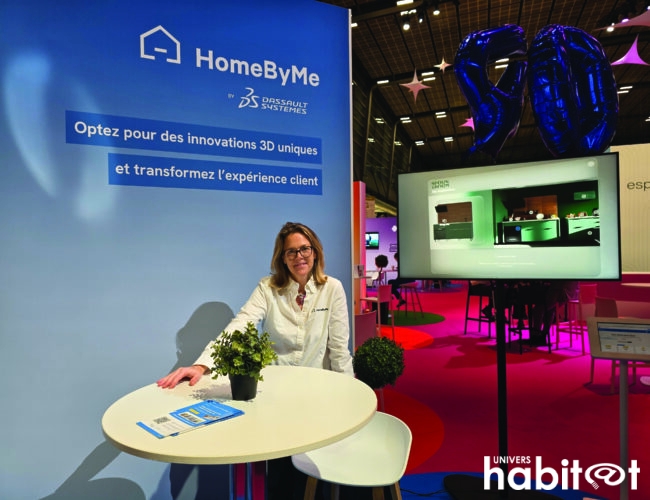 Annabel Chaussat, directrice générale de 3DVIA et HomeByMe, Dassault Systèmes : « Notre logiciel de conception 3D change de paradigme » [ESPRITMEUBLE]