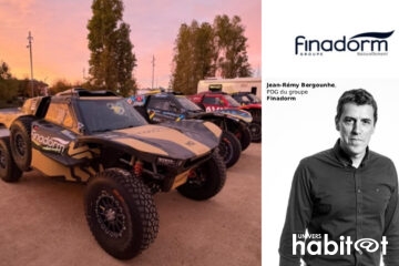 Jean-Rémy Bergounhe, PDG de Finadorm, terminera son 8e Dakar demain