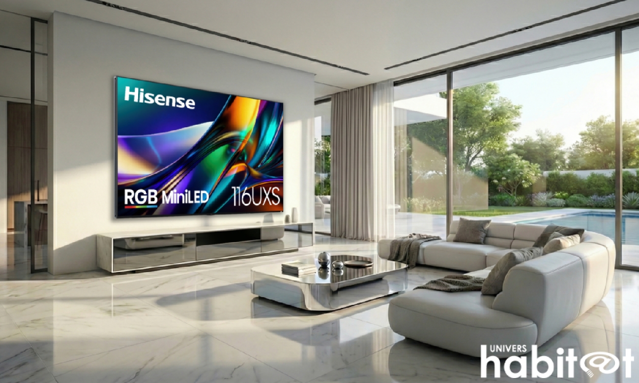 Au CES 2026, Hisense a présenté sa vision du téléviseur de demain