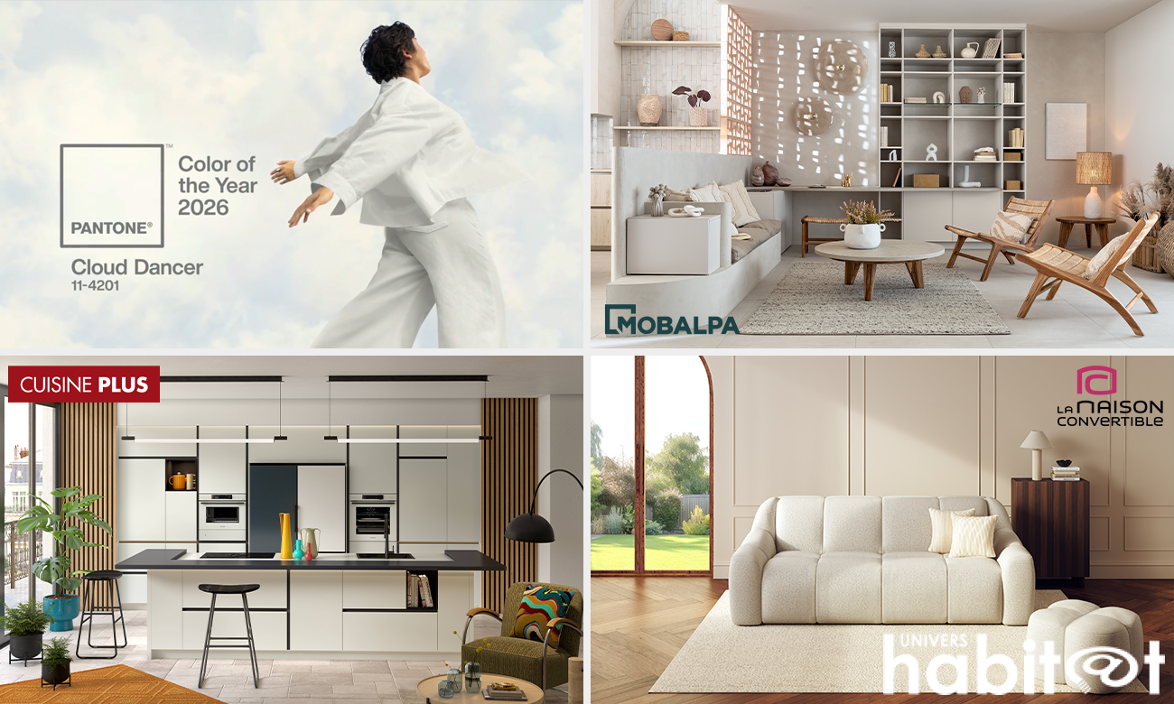 Cloud Dancer est la couleur Pantone de l’année 2026