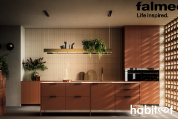 Falmec présente sa hotte minimaliste premium Light Bronze